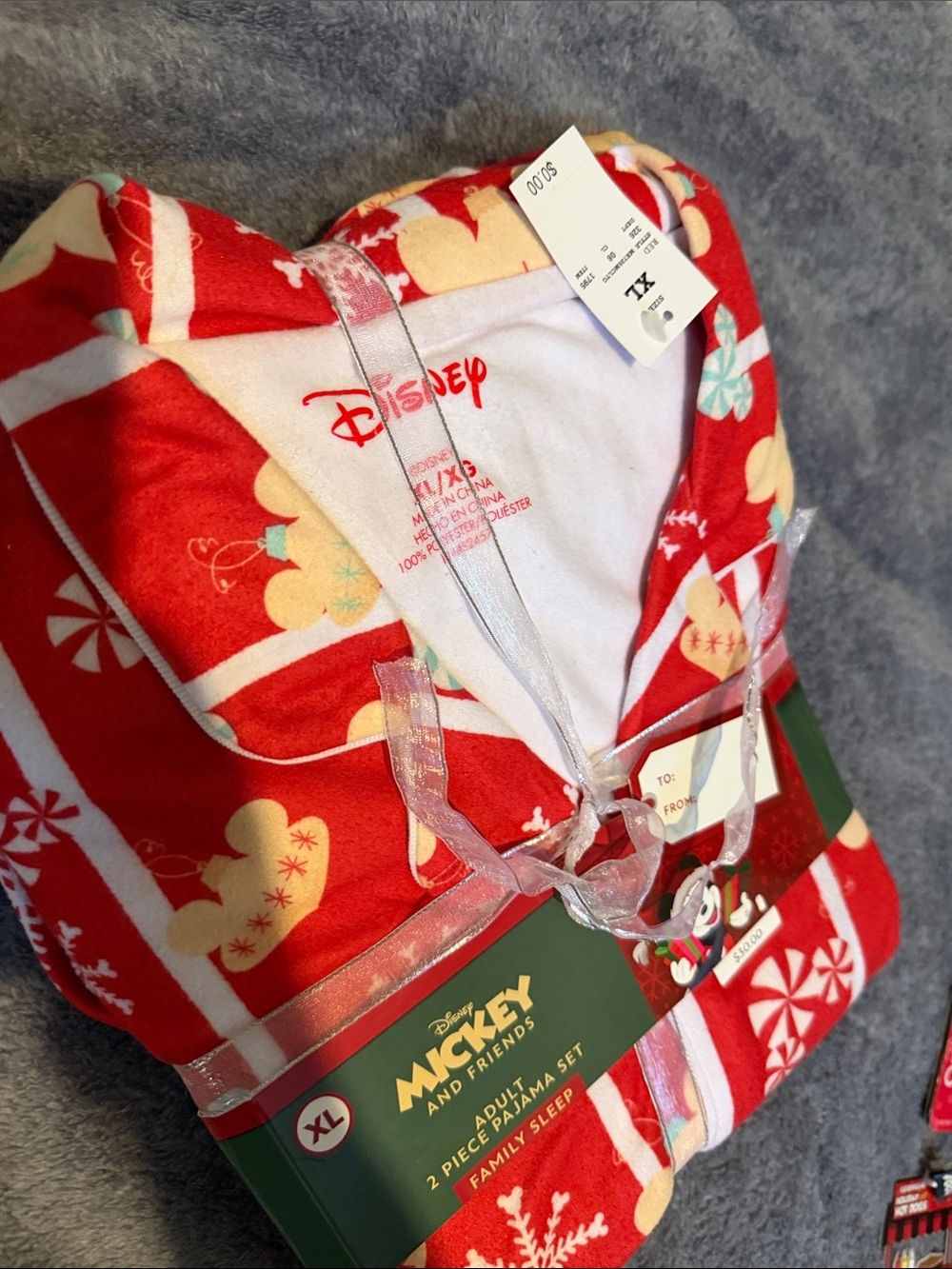 Disney women’s family sleep two-piece pajamas Mickey Mouse - Picture 6 of 6